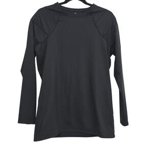 Tommie Copper Men Black Long Sleeve T-Shirt XL Copper & Zinc Infused RN#135995
